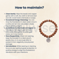 Om Rudraksha Bracelet – Natural Rudraksha Beads with Om Charm | Spiritual Protection, Meditation & Positive Energy Bracelet for Men & Women