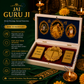 Jai Guruji Temple Box – Sacred Wooden Mandir Box for Home, Office & Spiritual Decor
