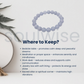 Blue Lace Agate 10mm Bracelet for Women & Men – Natural Calmness Crystal for Stress Relief, Communication & Throat Chakra Healing
