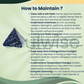 Natural Sodalite Crystal Pyramid – Gemstone Energy Pyramid for Wisdom, Communication & Spiritual Décor