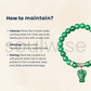 Green Aventurine Bracelet with Angel Charm – Natural Crystal Beads for Luck, Prosperity & Healing – Stretch Bracelet for Women & Men – Spiritual Gift Jewelry