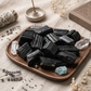 Black Tourmaline Raw Natural Stone – Unpolished Protection Crystal for Grounding, Energy Shield & Negativity Protection (50g)