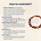 Red Tiger Eye Bracelet 10mm – Natural Healing Crystal Beads for Grounding, Protection & Confidence | Energy Balance Stone
