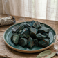 Bloodstone Raw Natural Crystal – Unpolished Healing Stone for Strength, Courage & Vitality | Grounding Root Chakra Energy (50g)