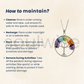 Tree of Life Chakra Pendant – Seven Chakra Gemstone Necklace – Spiritual Healing Jewelry