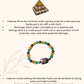 Soulwise Rakhi Gift for Brother Zibu Wealth Bracelet with Certified Pyrite, Green Aventurine & Citrine Crystals (8mm) + Laxmi Pyramid Combo.