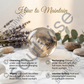 Smoky Clear Quartz Crystal Sphere – Natural Healing Crystal Ball for Grounding, Clarity, Protection & Positive Energy | Polished Gemstone Sphere for Meditation, Reiki & Home Décor