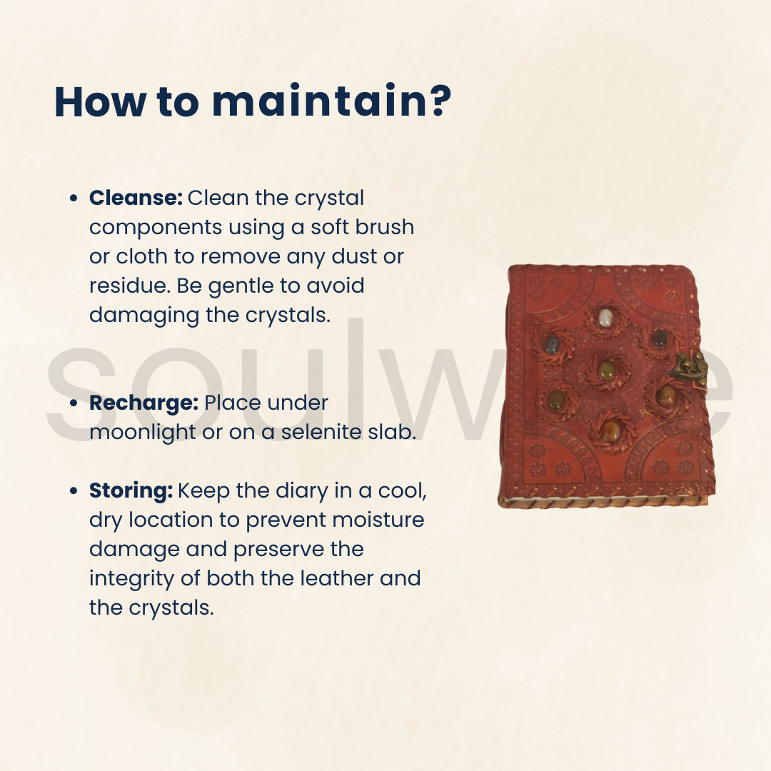 7 Chakra Crystal Manifestation Journal