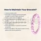 Kunzite Bracelet 8mm – Natural Healing Crystal Beads for Love, Peace, Compassion & Emotional Blockage Clearing | Unisex