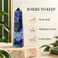 Sodalite Tower 3 Inch – Natural Healing Crystal Point for Mental Clarity, Focus, Communication, Intuition, Reiki, Meditation & Chakra Balancing