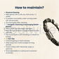 Raw Pyrite Crystal Bracelet with Vajra Charm – Natural Protection Stone Jewelry