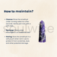 Amethyst Tower – AAA Grade "Natural crystal obelisk for chakra alignment, energy healing & spiritual clarity. Hand-carved from premium-grade amethyst."