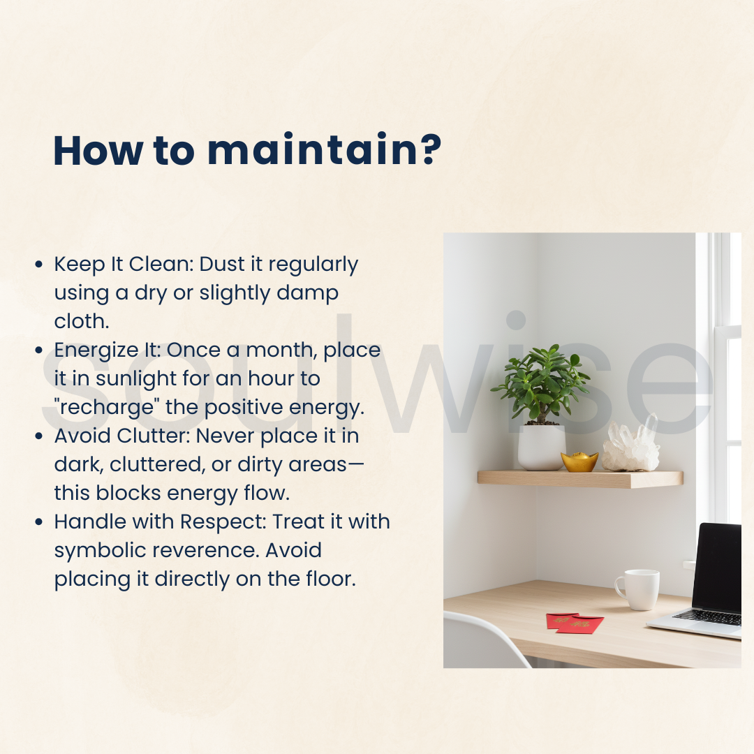 Golden Ingot (Yuanbao) – Feng Shui Wealth Charm for Prosperity & Good Fortune