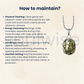 Pyrite Ganesha Pendant Necklace – Hand-Carved Natural Pyrite Lord Ganesha Crystal Pendant for Prosperity, Protection & Positive Energy