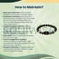Sagittarius (Dhanu Rashi) Zodiac Bracelet – Natural Black Obsidian & Lapis Lazuli Crystal Bracelet for Wisdom, Protection & Confidence