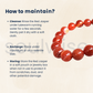 Natural Carnelian Crystal Bracelet 8mm for Men & Women – Stone of Motivation, Confidence & Sacral Chakra Energy