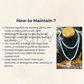 Soulwise Natural Howlite Healing Crystal Bracelet / Mala / Stone – Calming Energy, Stress Relief, Patience & Emotional Balance