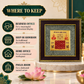 Vyapar Vridhi Yantra Frame | Spiritual Vastu Décor for Business Growth, Prosperity & Positive Energy