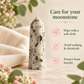 Natural Moonstone Crystal Pencil – Healing Gemstone Point for Intuition, Emotional Balance, Inner Peace, Reiki, Meditation, Chakra Balancing & Spiritual Home Décor