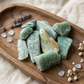 Green Aventurine Raw Natural Stone – Unpolished Healing Crystal for Luck, Prosperity & Emotional Balance | Heart Chakra Energy Stone (50g)