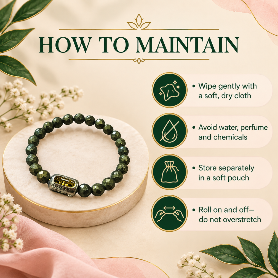 Pyrite Bracelet with Vajra Charm – Metallic Shine Crystal Jewellery for Men, Women & Meaningful Gifting
