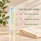 Opalite Crystal Pencil – Opalescent Healing Crystal Point for Inner Peace, Emotional Balance, Positive Energy, Reiki, Meditation, Chakra Balancing & Spiritual Home Décor
