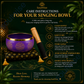 Singing Bowl 4 inch,Set for Meditation, Sound Healing & Mindfulness | Handcrafted Tibetan Meditation Bowl with Striker & Cushion