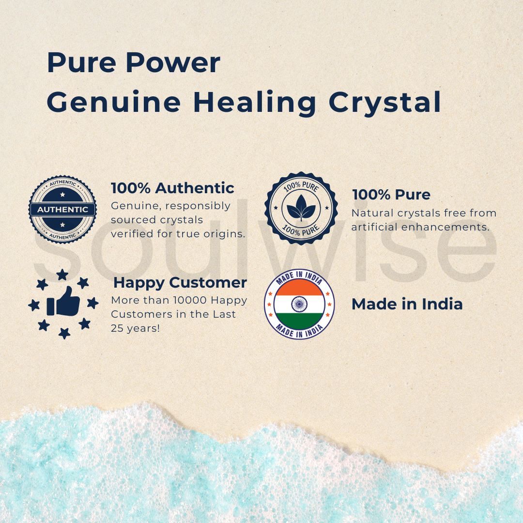 Soulwise Premium 4 Mukhi Nepali Rudraksha | Natural & Lab Certified | Energized for Knowledge & Wisdom | Comes in Box