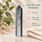 Natural Hematite Crystal Pencil – Polished Metallic Gemstone Point for Grounding, Protection, Mental Clarity, Focus, Confidence, Reiki, Meditation & Root Chakra Balancing