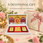 Sai Baba Temple Box – Compact Devotional Mandir for Home Prayer, Travel & Religious Gifting