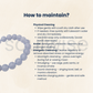 Blue Lace Agate 10mm Bracelet for Women & Men – Natural Calmness Crystal for Stress Relief, Communication & Throat Chakra Healing