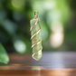 Crystal Spiral Pendants