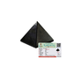 Natural Black Tourmaline Crystal Pyramid – Gemstone Energy Pyramid for Protection, Grounding & Spiritual Décor