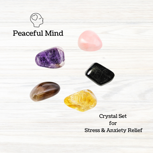 Crystal Set for Stress & Anxiety Relief