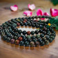 Soulwise Natural Bloodstone 108 Beads Jaap Mala- Handmade Gemstone Beads for Men & Women, Spiritual Gift & Mindfulness Accessory