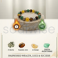 Money Magnet Bracelet with Five Blessings & Longevity Charm | Dhan Yog Wealth Bracelet 10mm | Feng Shui Lucky Bracelet for Wealth, Success, Protection & Prosperity (Unisex)