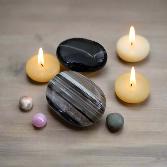 Natural Sulemani Hakik Palm Stone  for Protection, Power & Evil Eye Removal