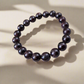 Amethyst Bracelet, 10mm Beads