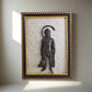 Lord Hanuman Pyrite & Selenite Healing Frame Attract Positive Energy & Protection | Unique Spiritual Home & Office Gift | Authentic Healing Crystals for Positive Aura & Vastu Alignment.