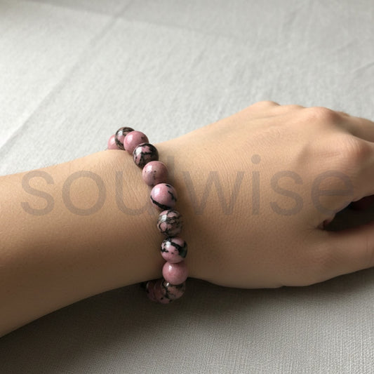 Rhodonite Bracelet 10 mm