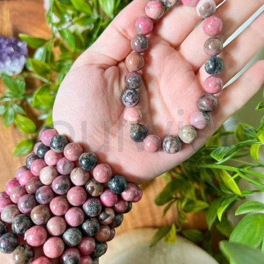 Rhodonite Bracelet 10 mm
