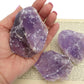 Soulwise Amethyst Natural Crystal Healing Stone – Raw Rough Unpolished Gemstone for Reiki, Meditation, Chakra Balancing & Energy Cleansing – Spiritual Crystal for Home Décor (300 g)